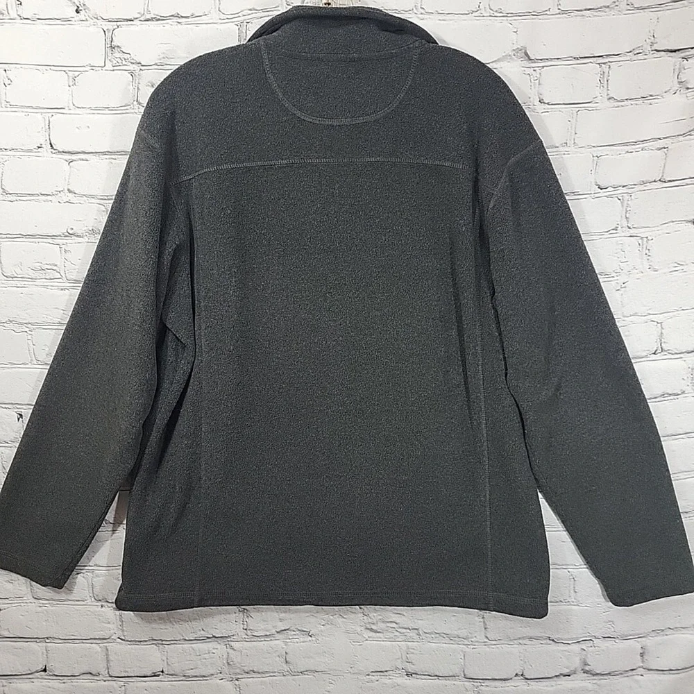 Croft & Barrow Fleece Jacket Mens‎ XL Gray